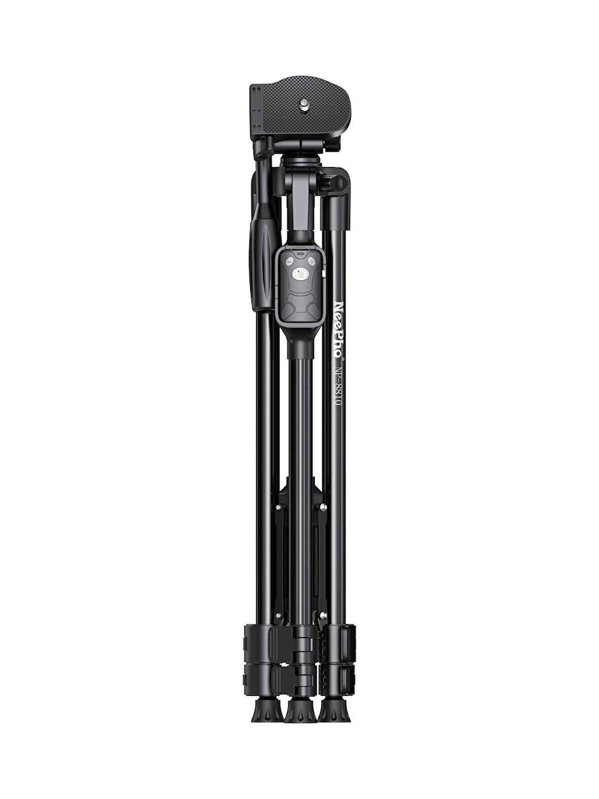 Blic NP-8810 Bluetooth Kumandalı 1.5 Metre Profesyonel Tripod - Telefon ve Kamera Uyumlu