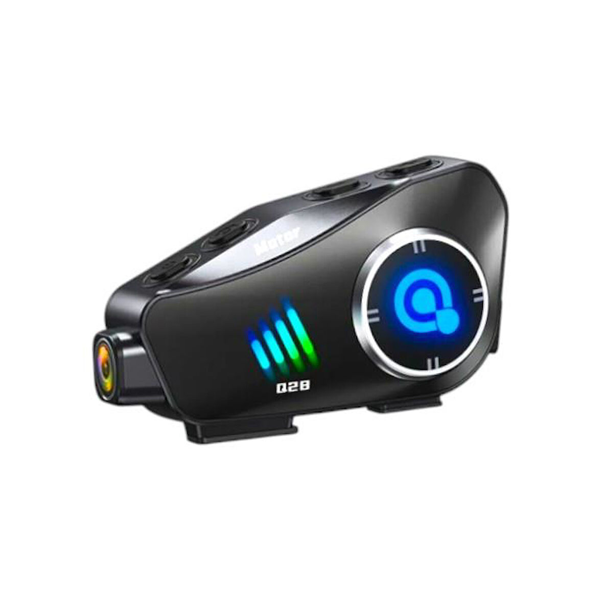 Motobir Q28 Kameralı Bluetooth Intercom Seti
