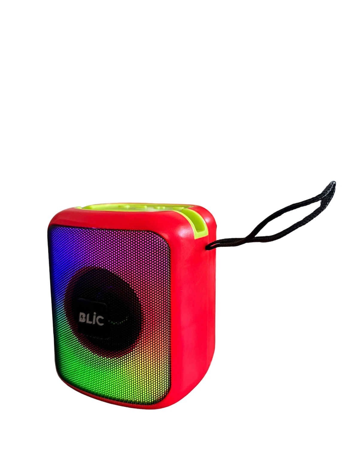 ROSE TEKNOLOJİ 800maH BATARYALI TELEFON STANDLI TWS ÖZELLİKLİ LEDLİ TF KART FLASH BELLEK DESTEKLİ TAŞINABİLİR BLUETOOTH HOPARLÖR 