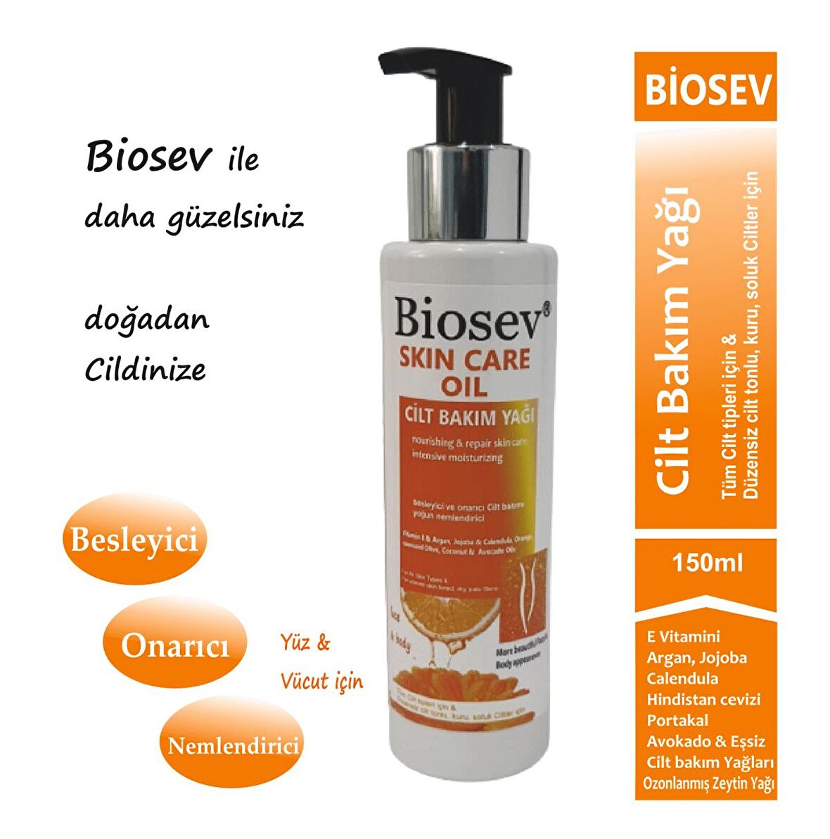 BioSev - Cilt Bakım Yağı / Skin Care Oil