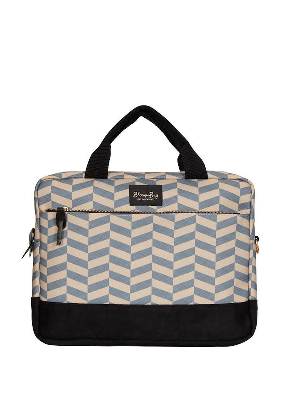 Bloominbag Smokey Chevron 15.6 inç Laptop / Macbook Çantası