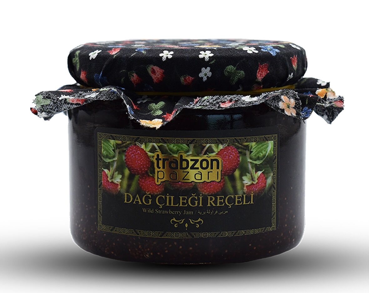 Trabzon Yöresel Hanifta, Dağ Çileği Reçeli 330 gr