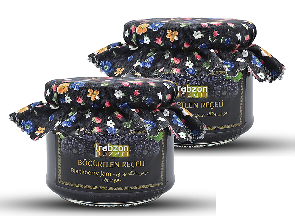 Doğal Böğürtlen Reçeli 2x330 Gr
