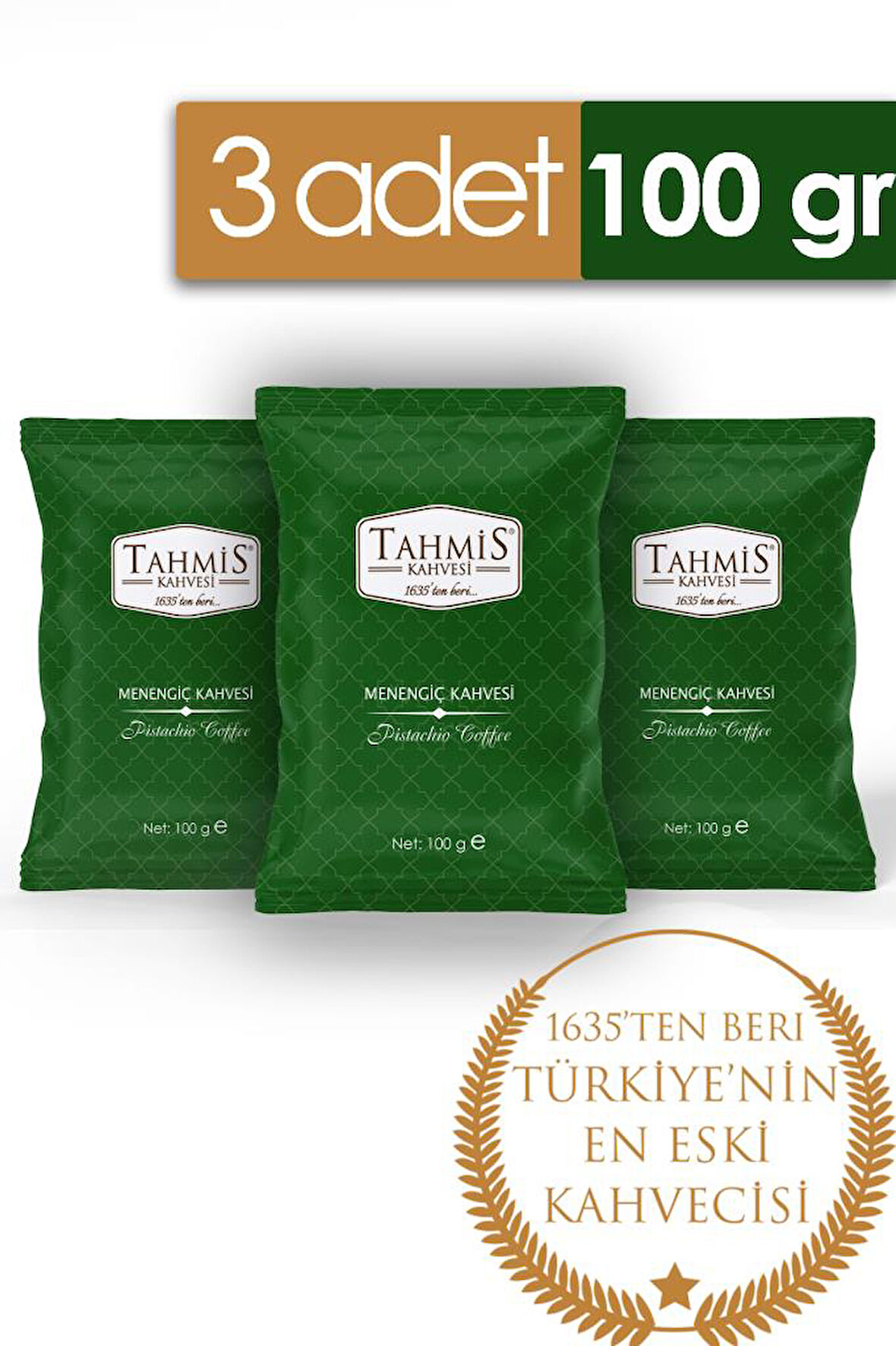 Menengiç Kahvesi Sütlü Toz 100 Gr 3'lü Paket