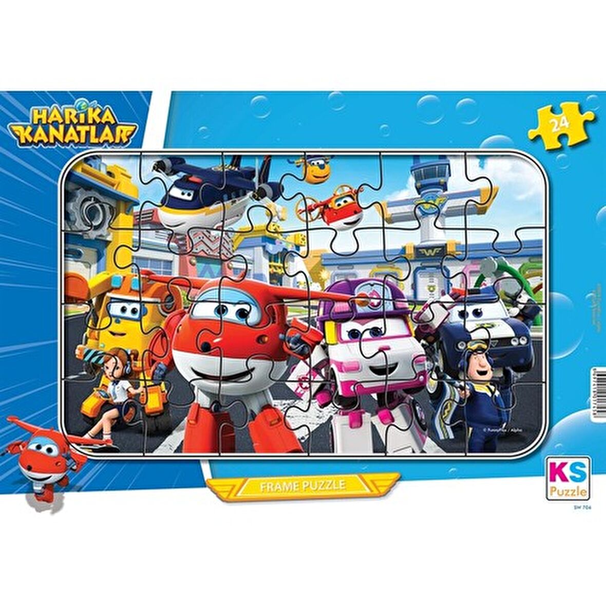 KS Games Taşıtlar 24 Parça Çocuk Puzzle