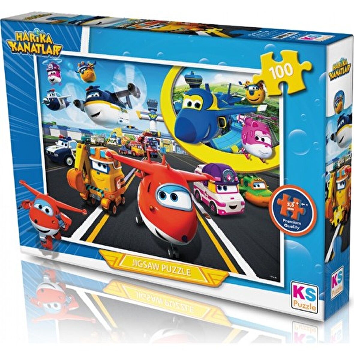 KS Games Fantastik 100 Parça Çocuk Puzzle