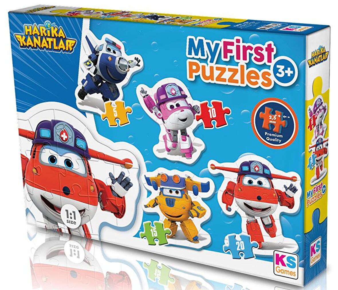 KS Games Fantastik 5+10+15+20 Parça Çocuk Puzzle