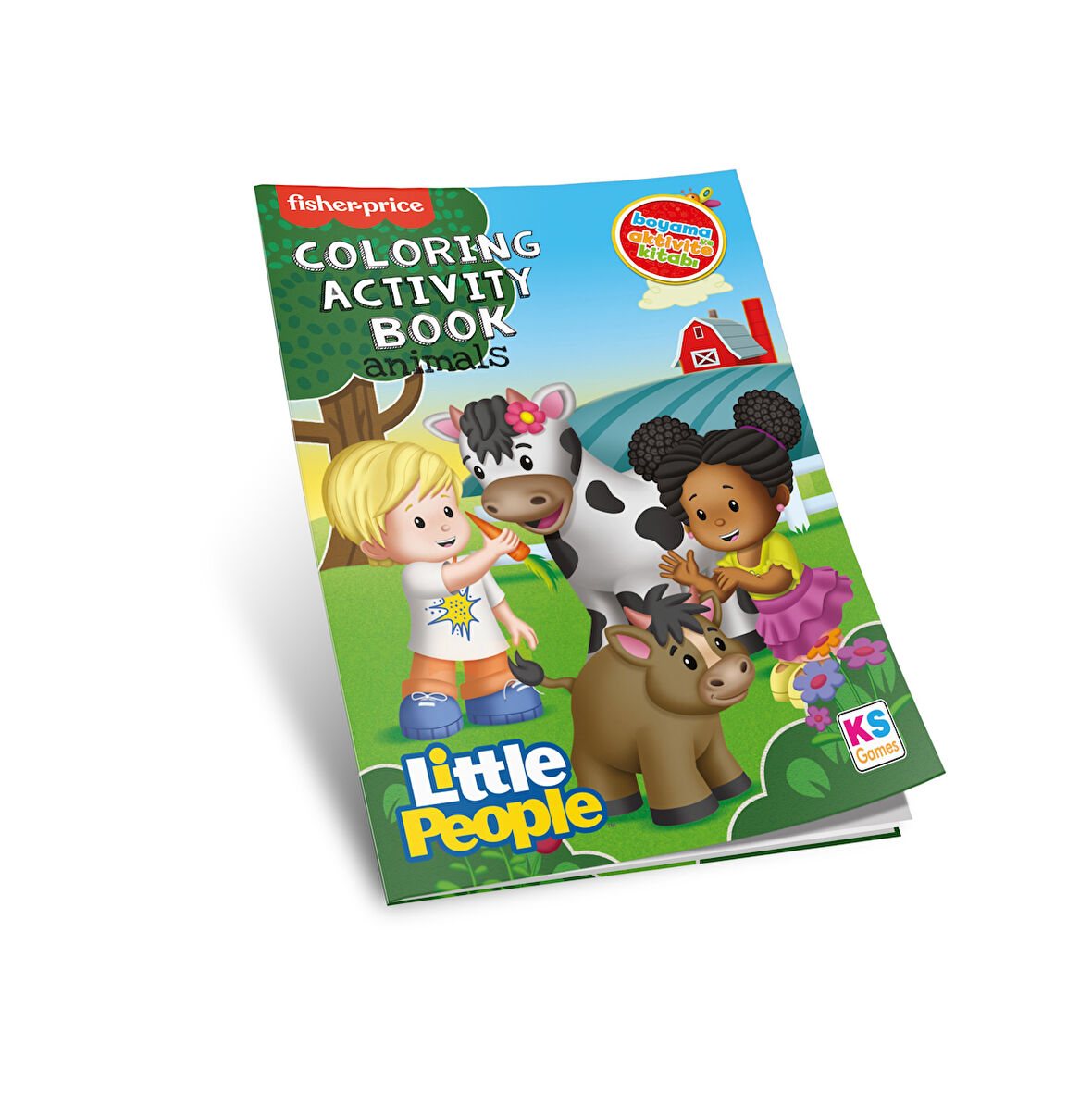 KS Games Fisher Price Küçük İnsanlar Boyama Aktivite Kitabı - Hayvanlar