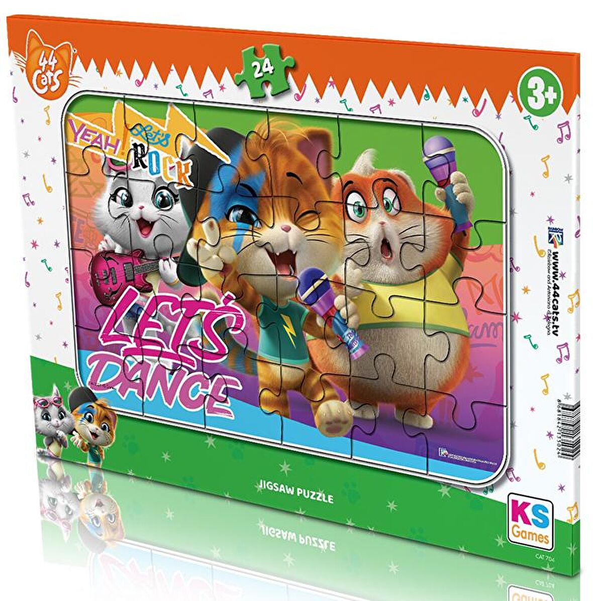 KS Games Hayvanlar 24 Parça Çocuk Puzzle