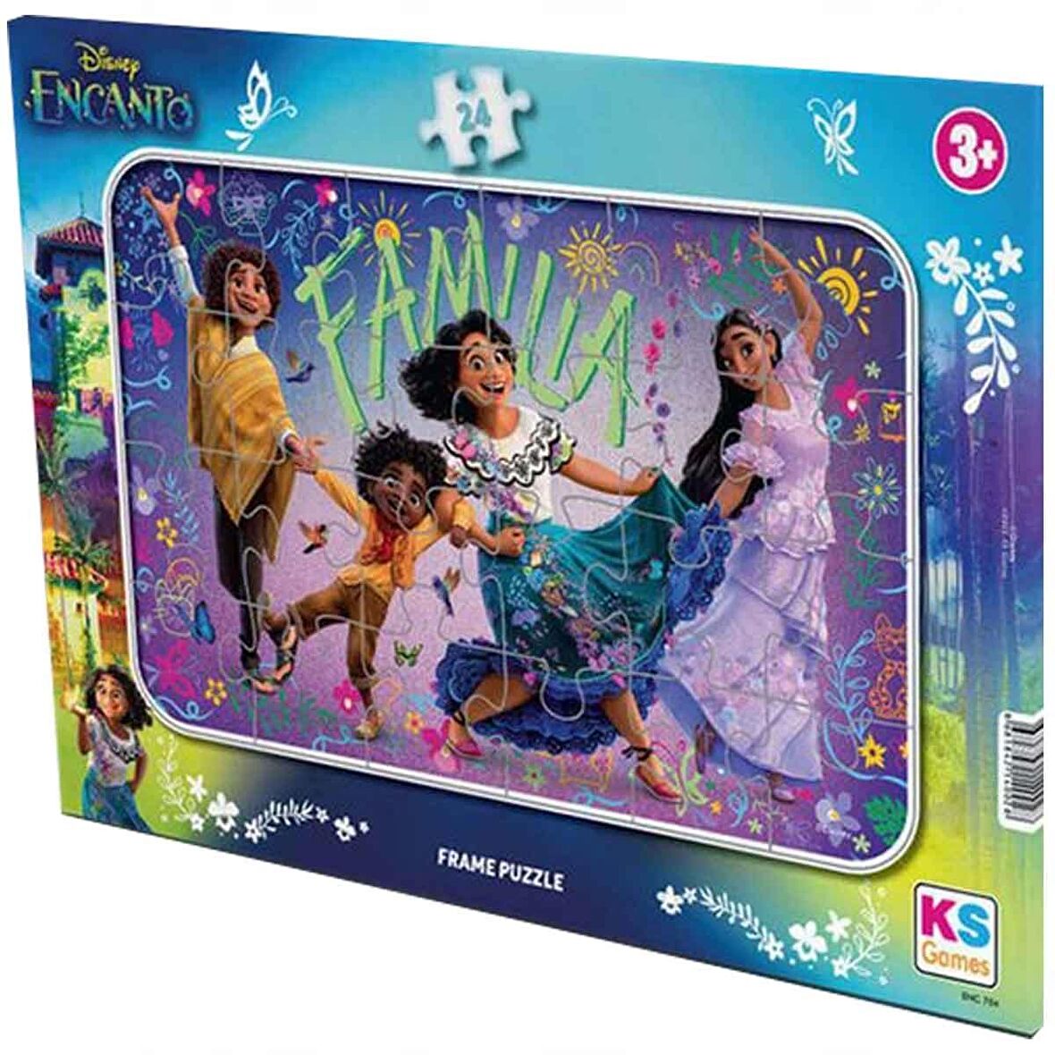 Encanto 24 Parça Frame Puzzle