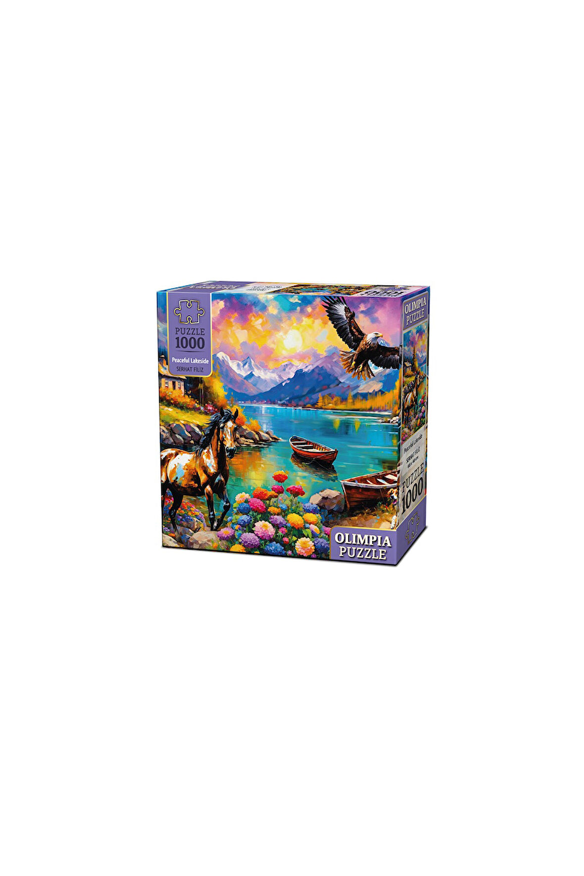 Olimpia Puzzle Huzurlu Göl 1000 Parça