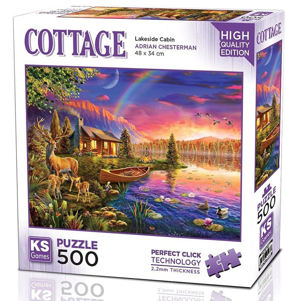 Ks Games 500 Parça Göl Kenarı Puzzle