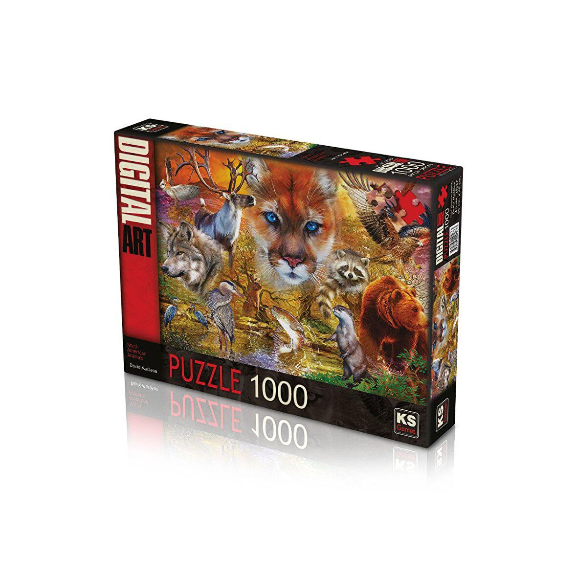 KS Games Hayvanlar 1000 Parça Yetişkin Puzzle