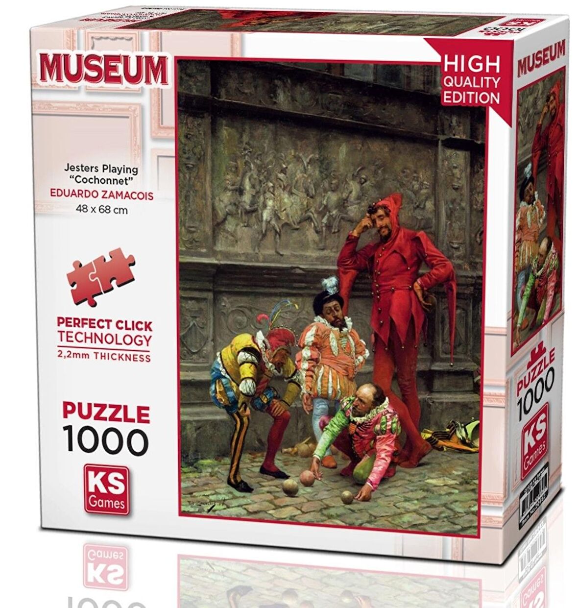 KS Games 1000 Parça Cochonnet Oyuncuları Puzzle