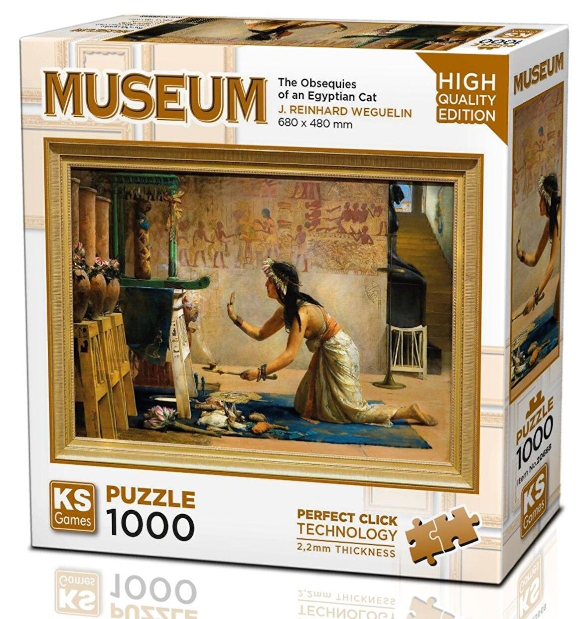 KS Games 1000 Parça Antik Mısır Puzzle