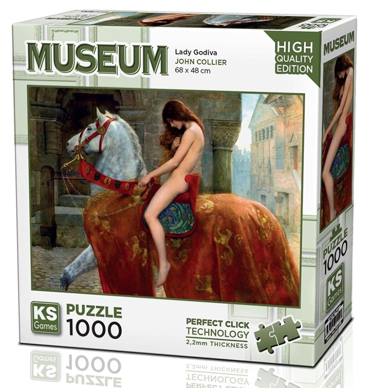 KS Games 1000 Parça Leydi Godiva Puzzle