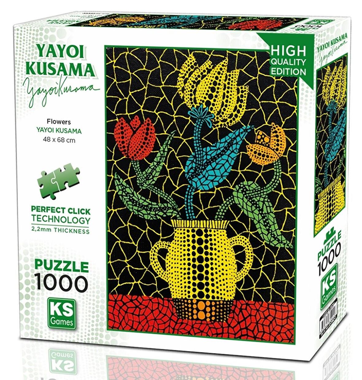 KS Games 1000 Parça Çiçekler Puzzle