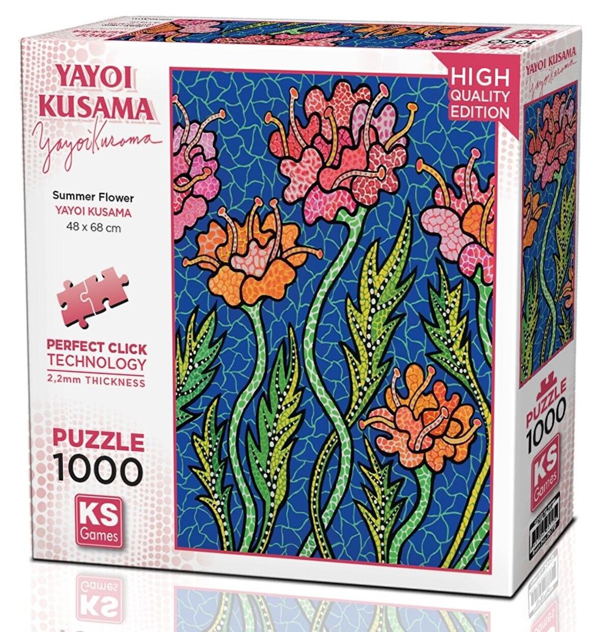 KS Games 1000 Parça Yaz Çiçekleri Puzzle