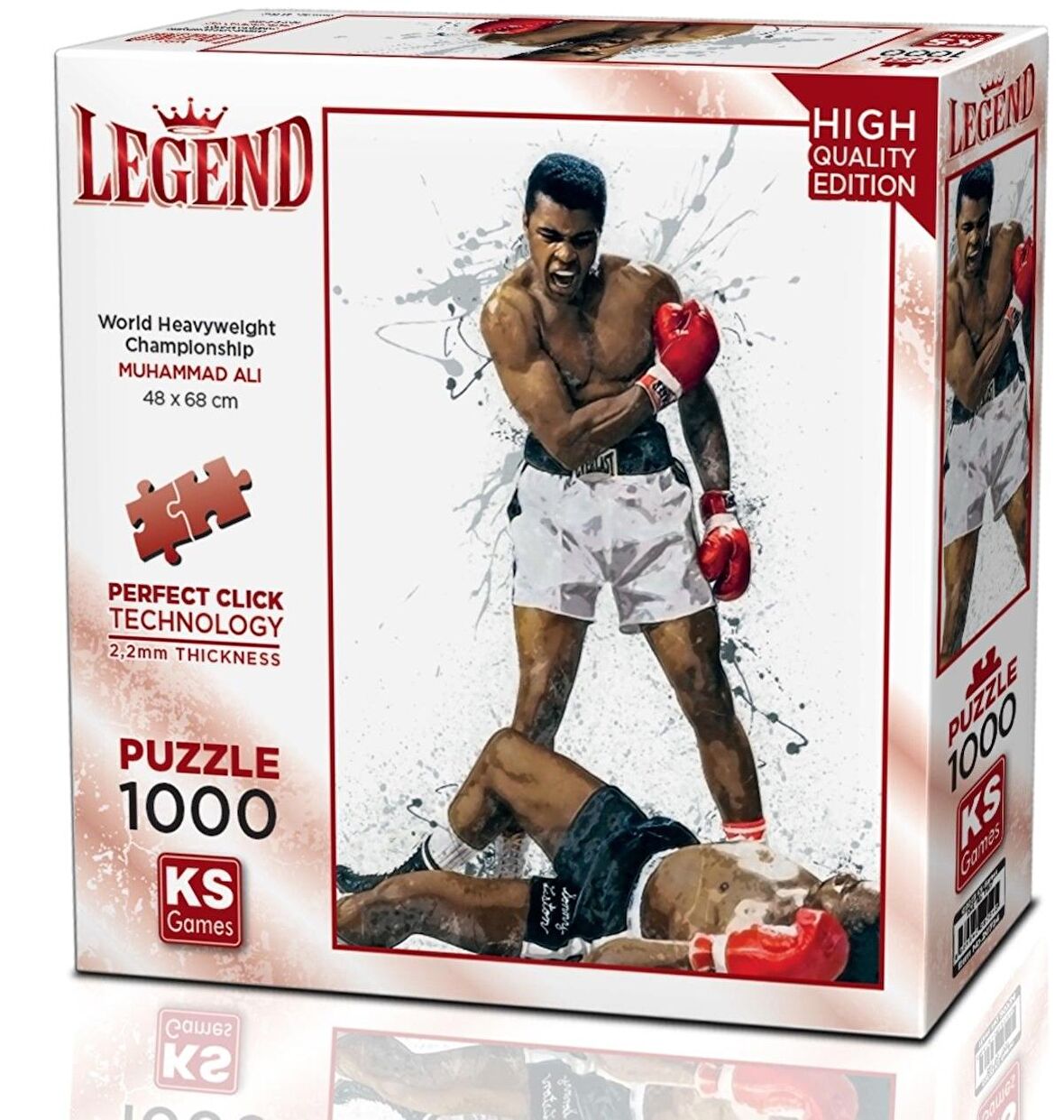 KS Games 1000 Parça Muhammad Ali Puzzle