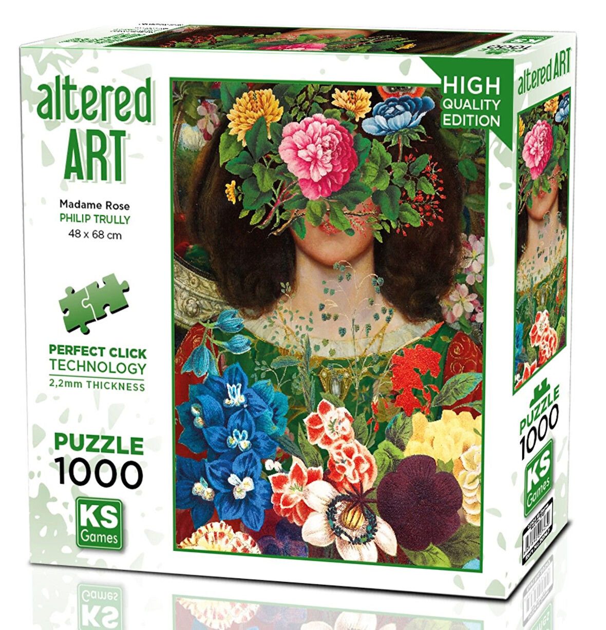 Ks Games 1000 Parça Madame Rose Puzzle - Philip Trully