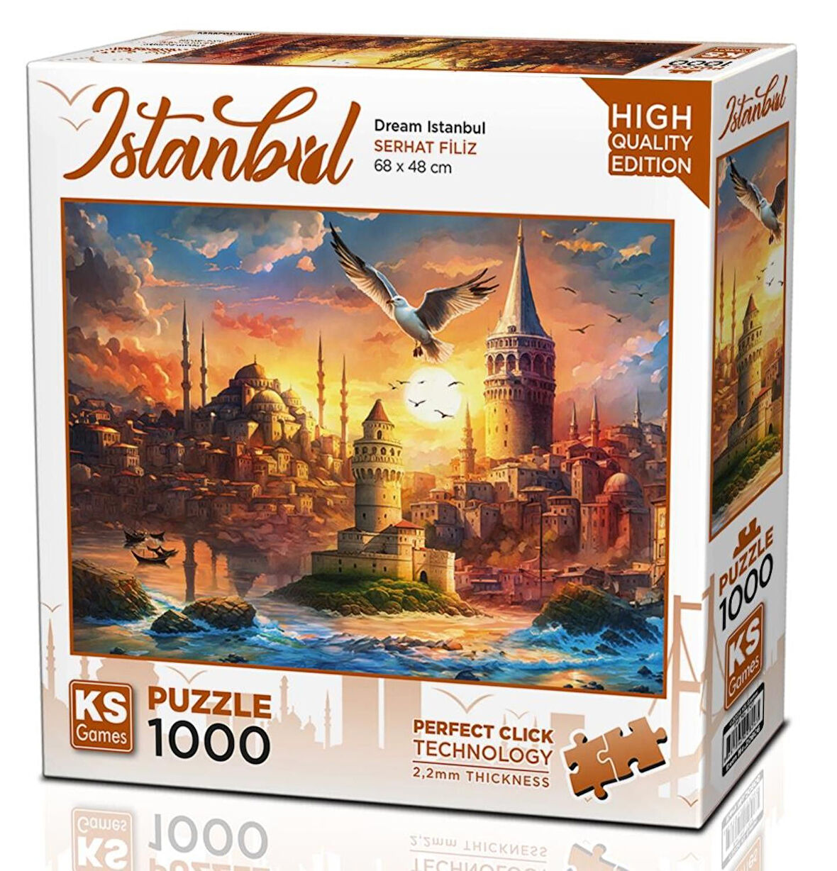 Ks Games 1000 Parça İstanbul Rüyası Puzzle - Serhat Filiz