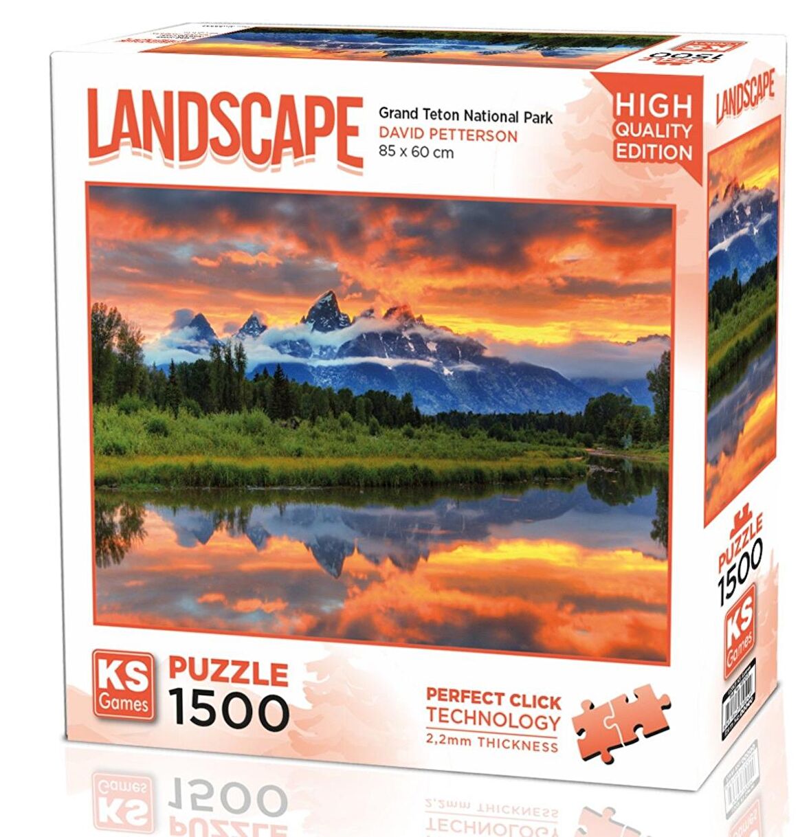 KS Games 1500 Parça Grand Teton Milli Parkı Puzzle