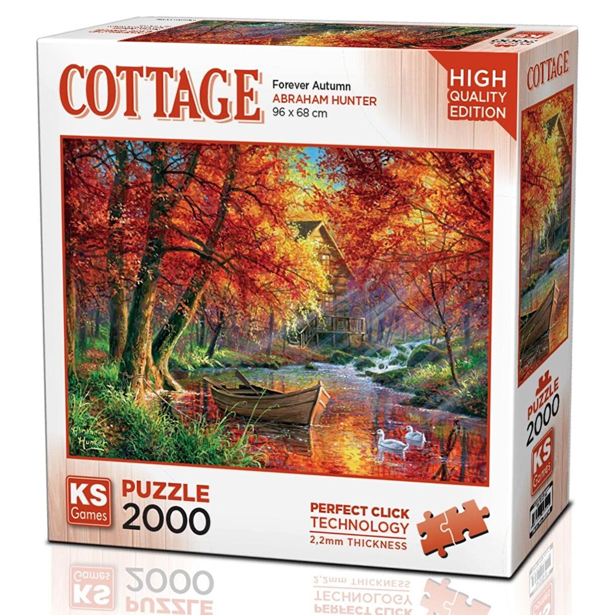 KS Games 2000 Parça Sonsuza Kadar Sonbahar Puzzle