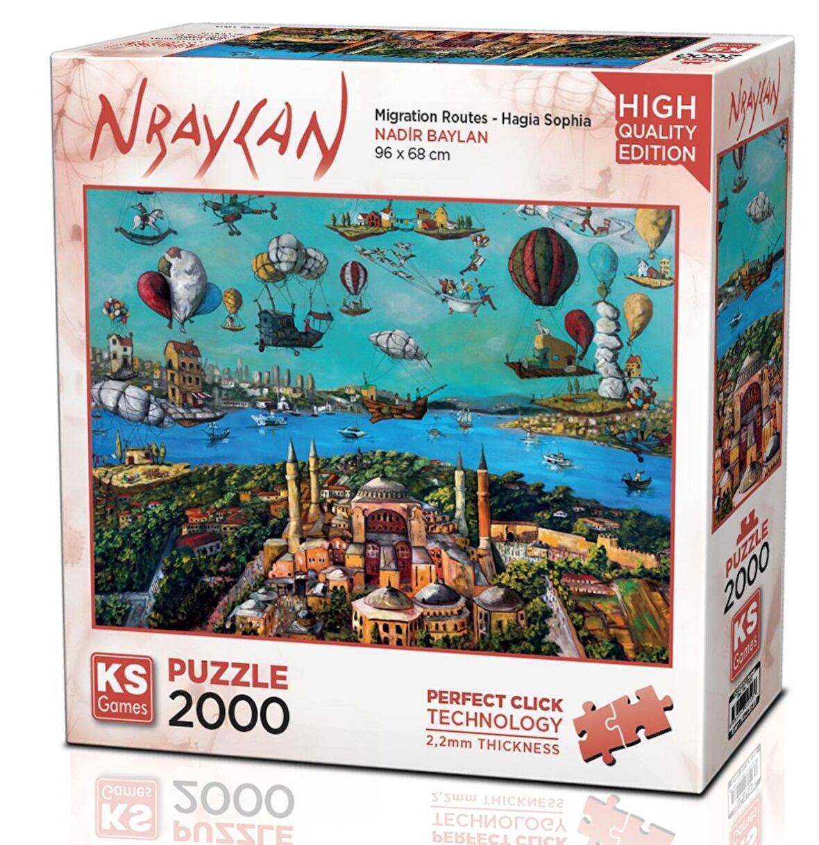 KS Games 2000 Parça Ayasofya Puzzle