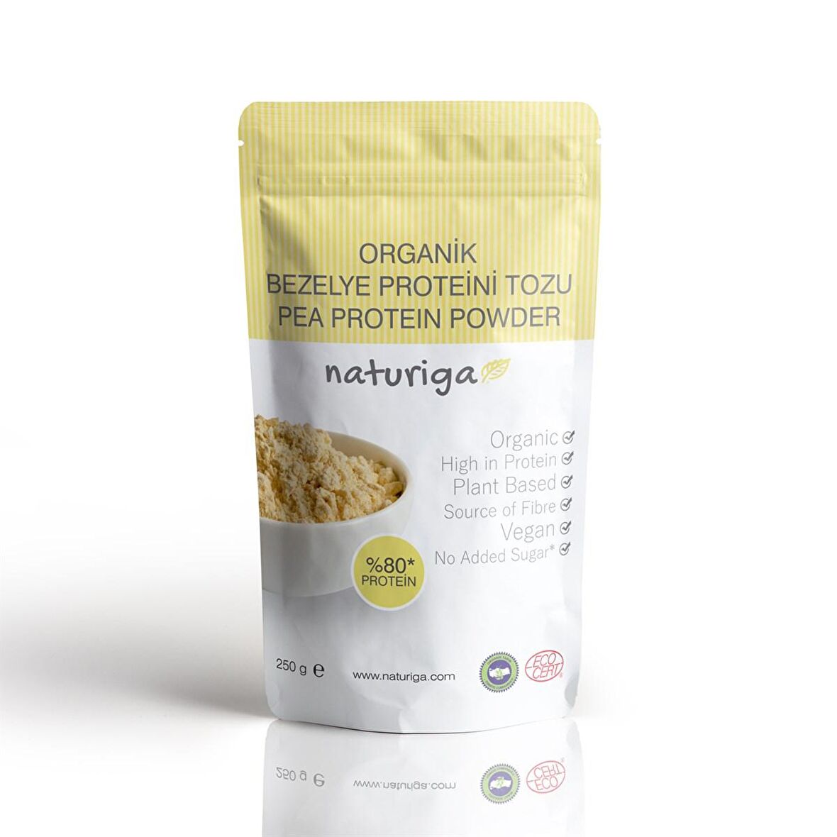 Naturiga Organik Bezelye Proteini Tozu 250 gr