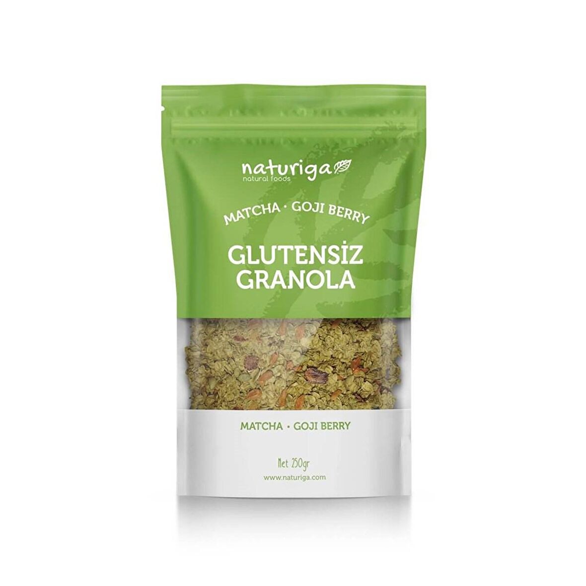 Naturiga Glutensiz Matcha & Goji Granola(250gr)