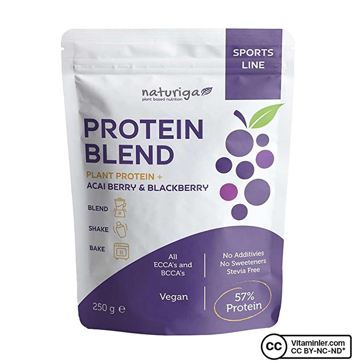 Naturiga Berry Protein Karışımı 250 Gr - ÇİLEK