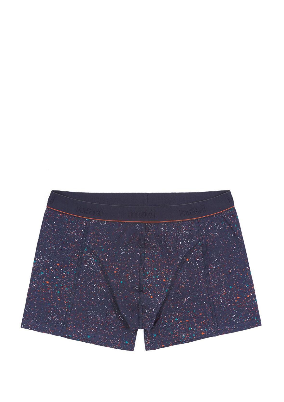 Mavi Desenli Lacivert Boxer 091280-28417