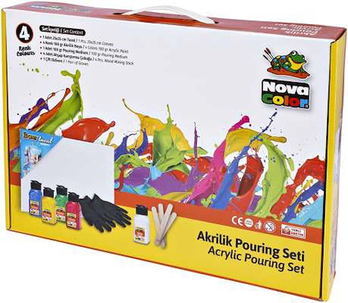 NOVA COLOR NC-2501 POURİNG SET YAZ