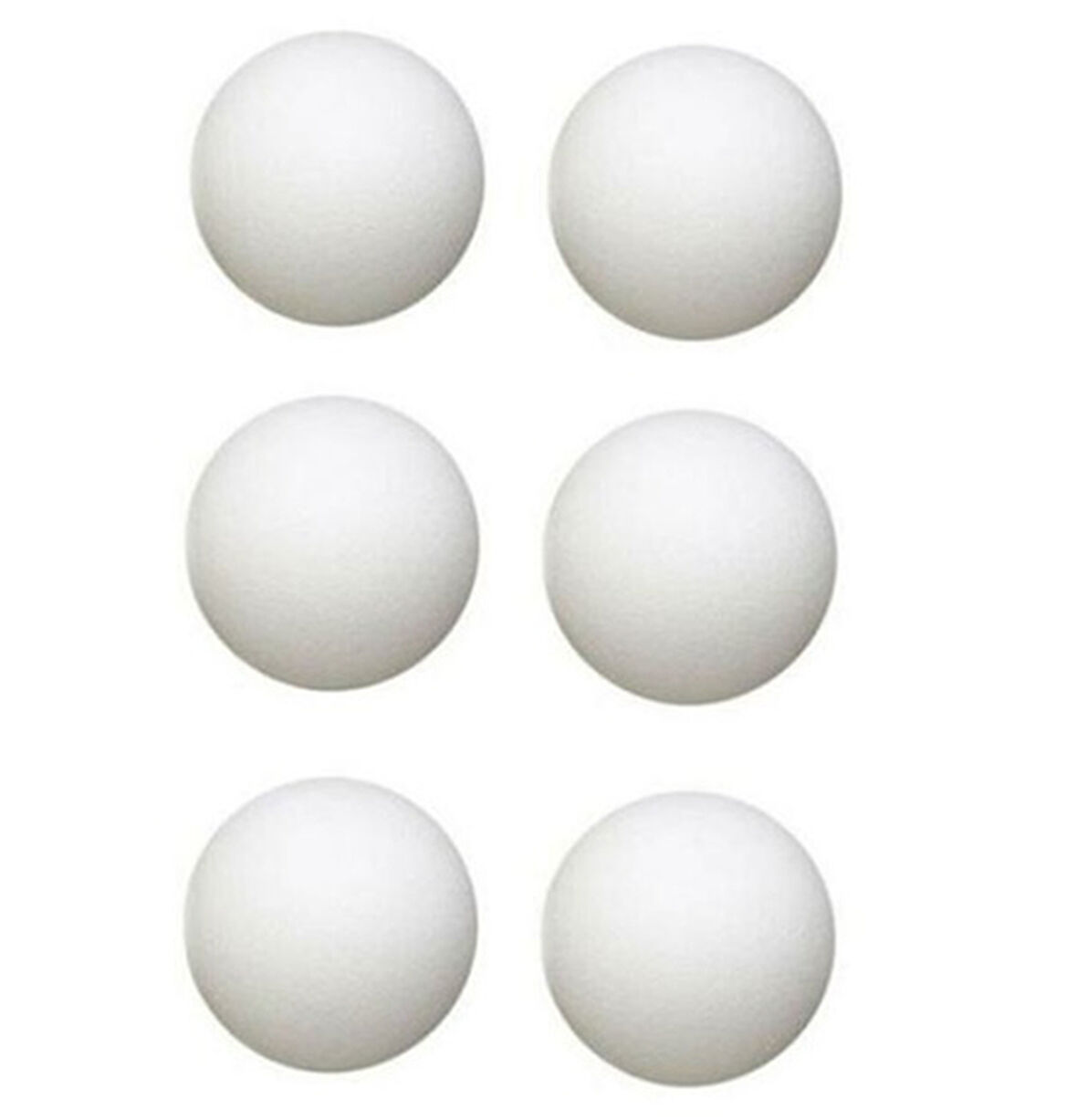 Strafor Köpük Top 7cm 6 lı