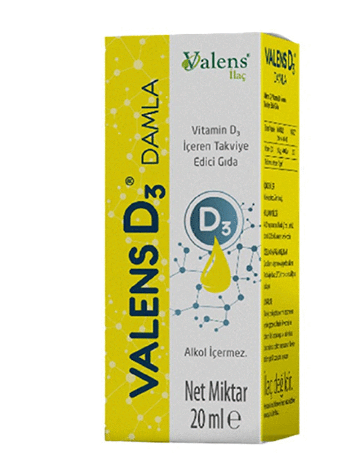 Valens D3 Damla 20 ml