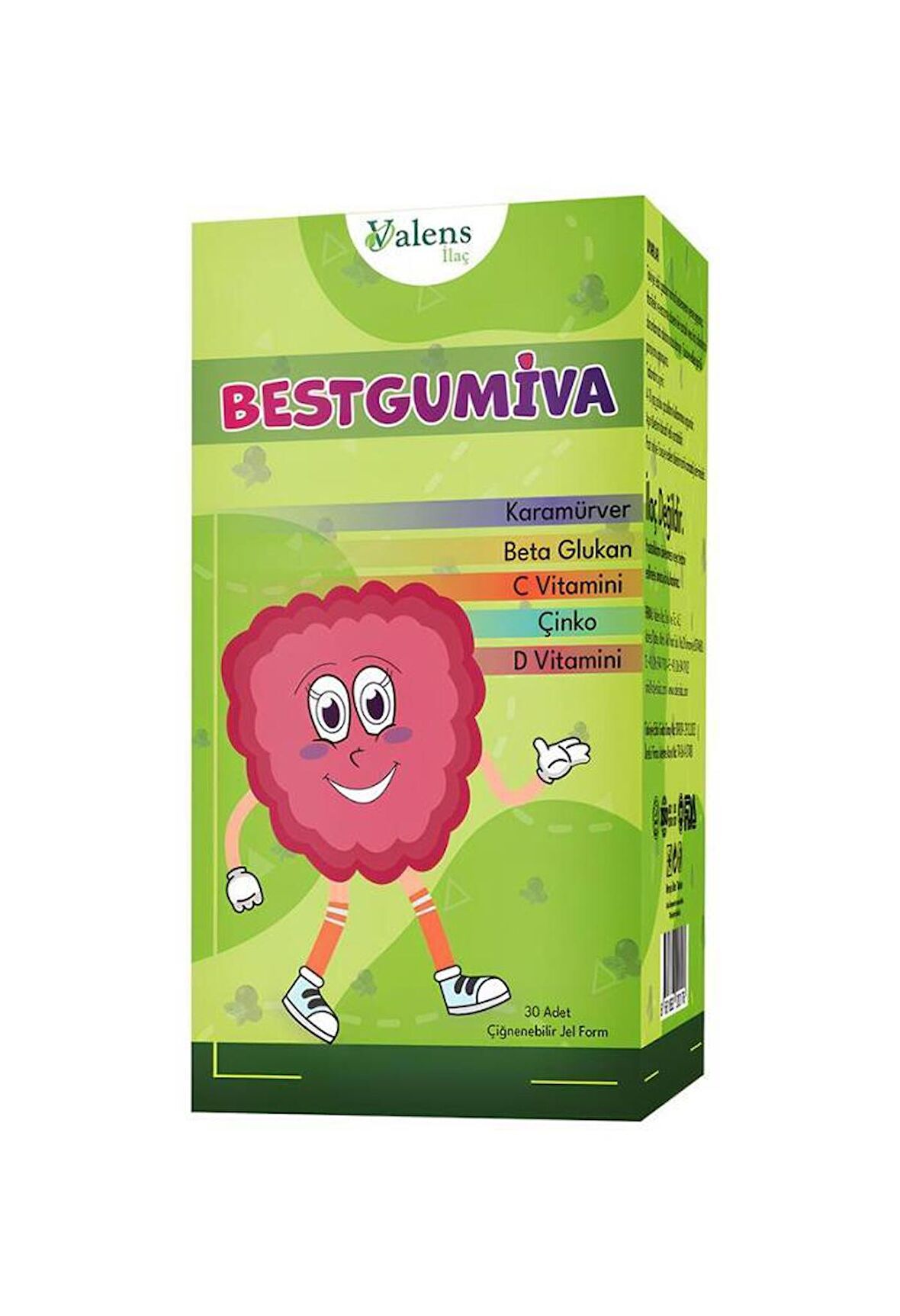 Bestgumiva 30 Çiğnenebilir Jel