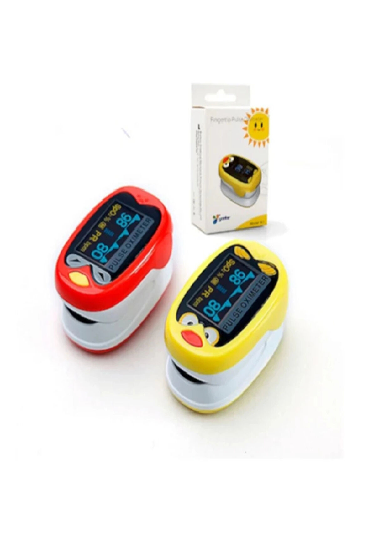 Çocuk Parmak Tipi Pulse Oksimetre şarjlı