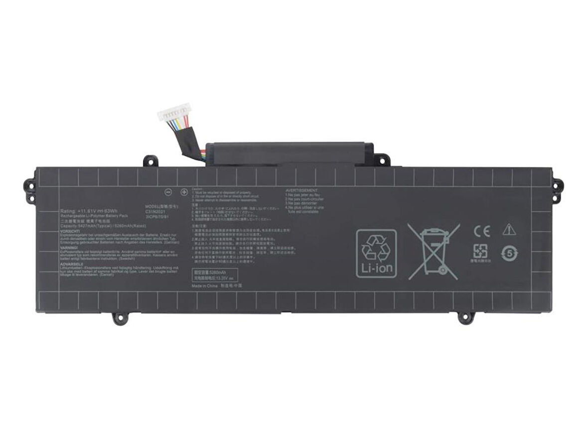 RETRO Asus UX5401E, C31N2021 Notebook Bataryası