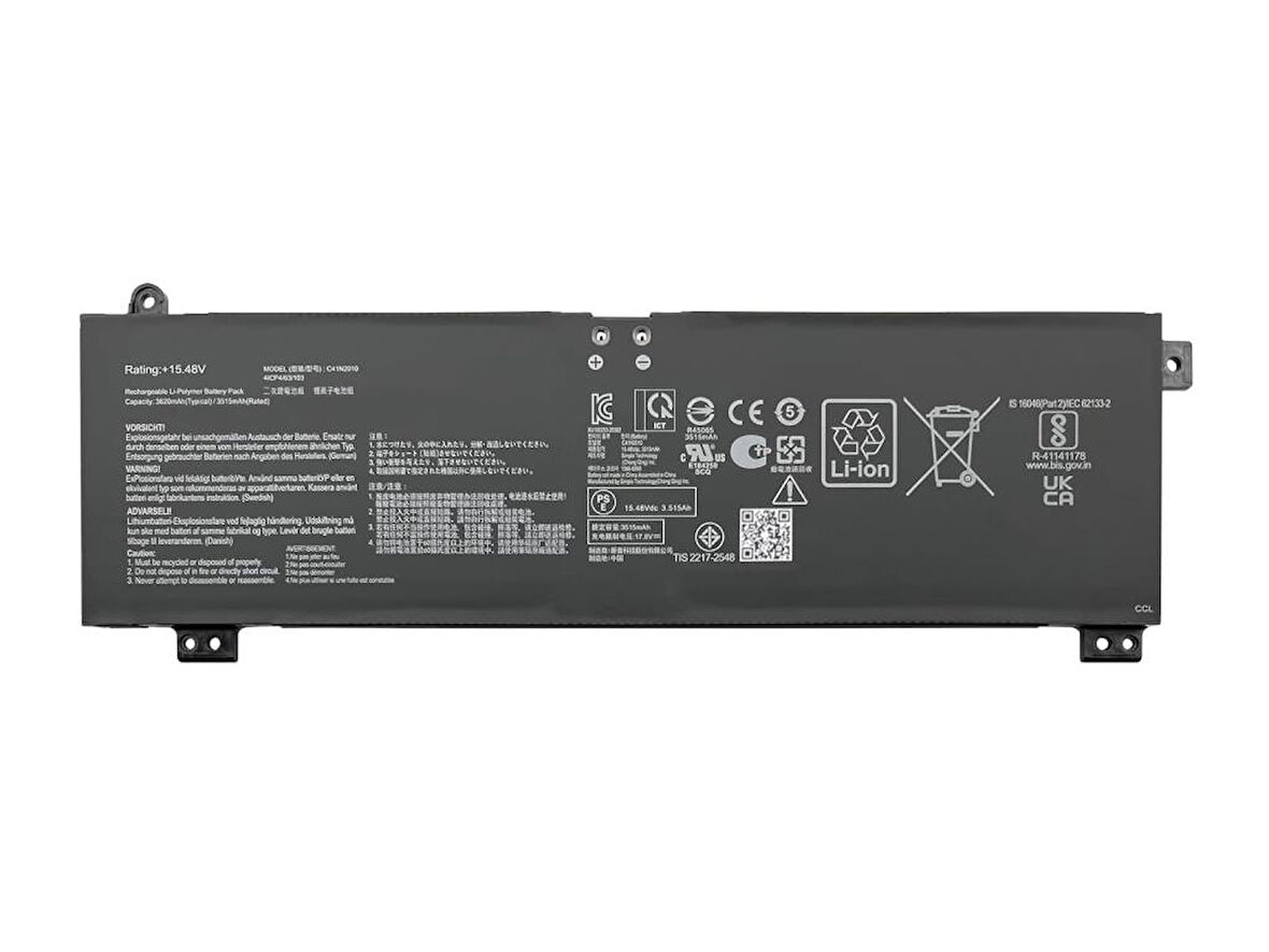 RETRO Asus C41N2010 Notebook Bataryası