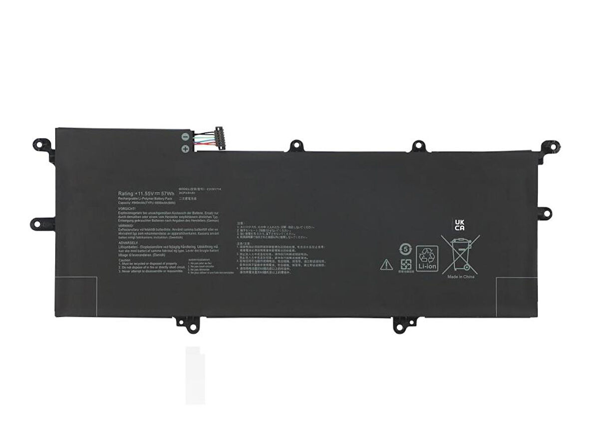 RETRO Asus UX461U, C31N1714 Notebook Bataryası