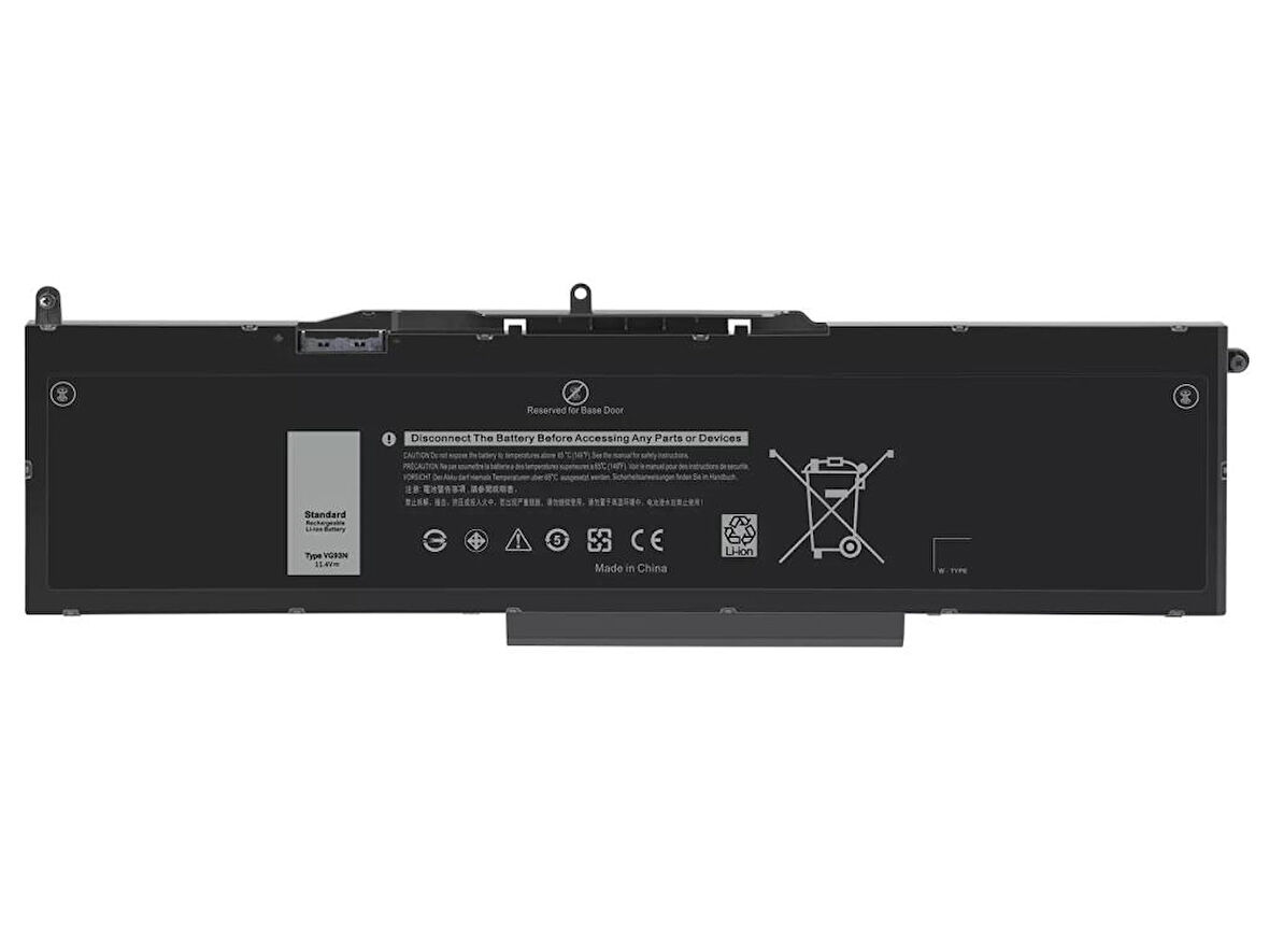 RETRO Dell Latitude E5580, VG93N Notebook Bataryası - 6 Cell