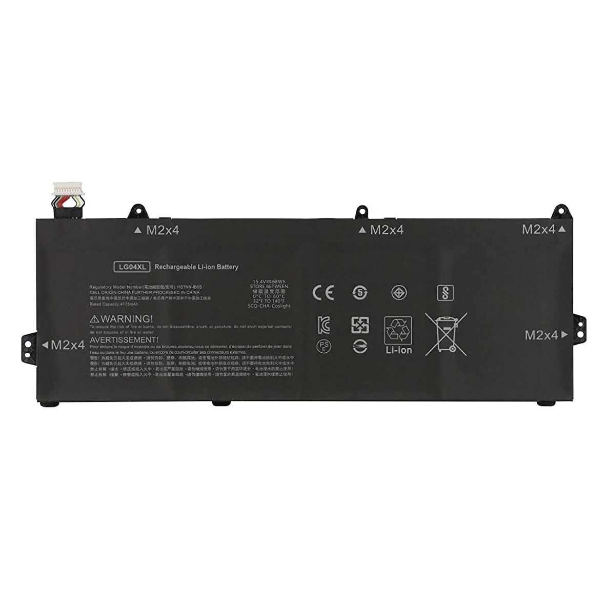RETRO HP LG04XL, PAVİLİON 15-CS, 15-CS0000 (VER.2) NOTEBOOK BATARYASI - 4 CELL