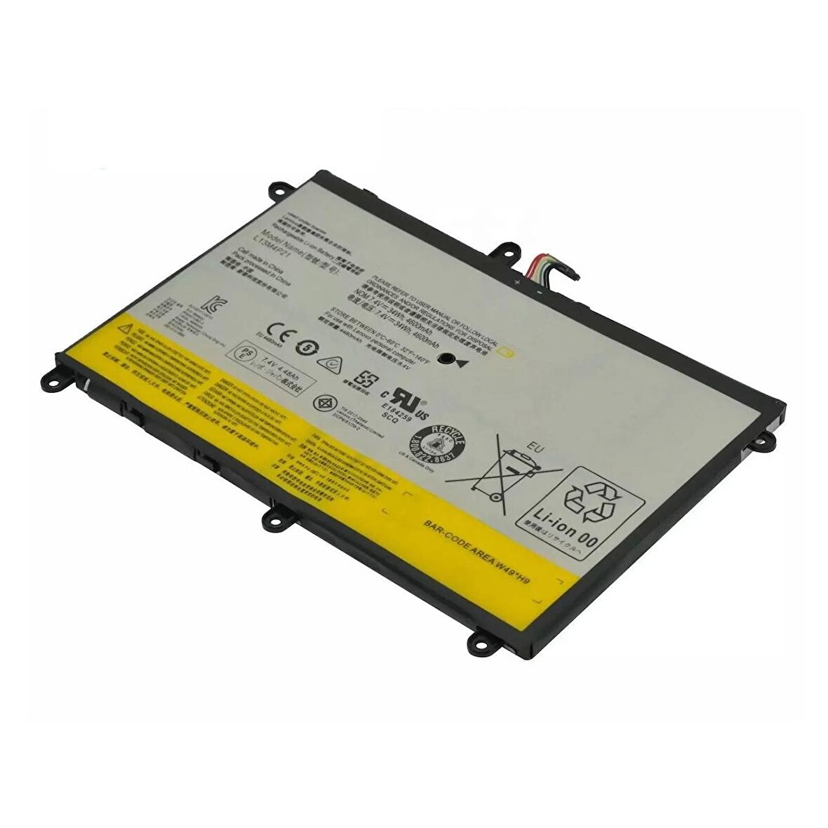 RETRO LENOVO YOGA 2 11, L13L4P21, L13M4P21 NOTEBOOK BATARYASI