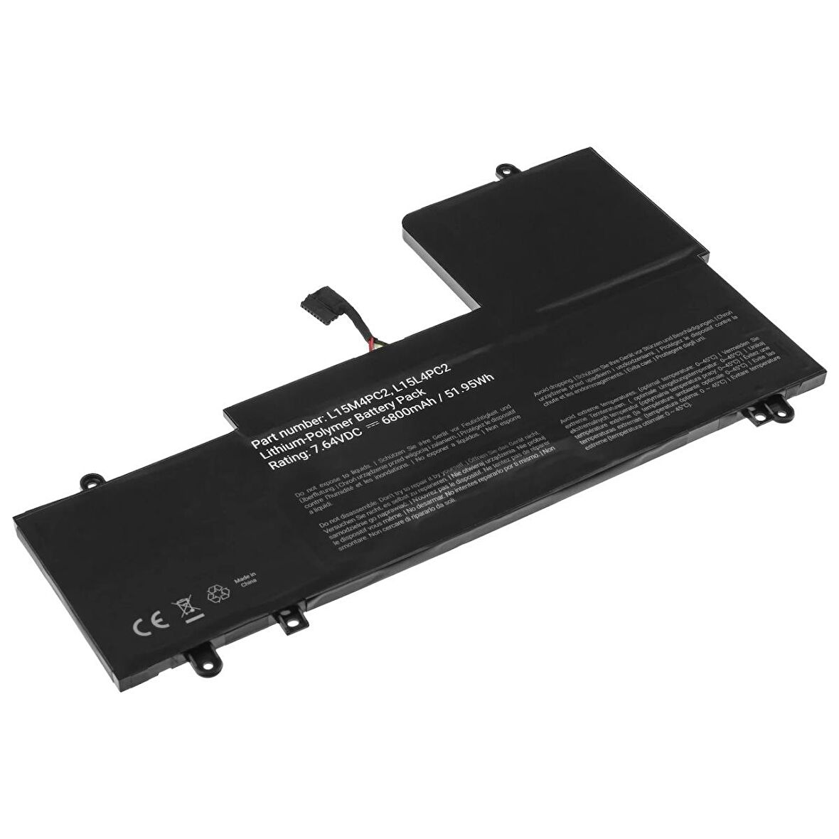 RETRO LENOVO IDEAPAD YOGA 710-14IKB, L15M4PC2 NOTEBOOK BATARYASI