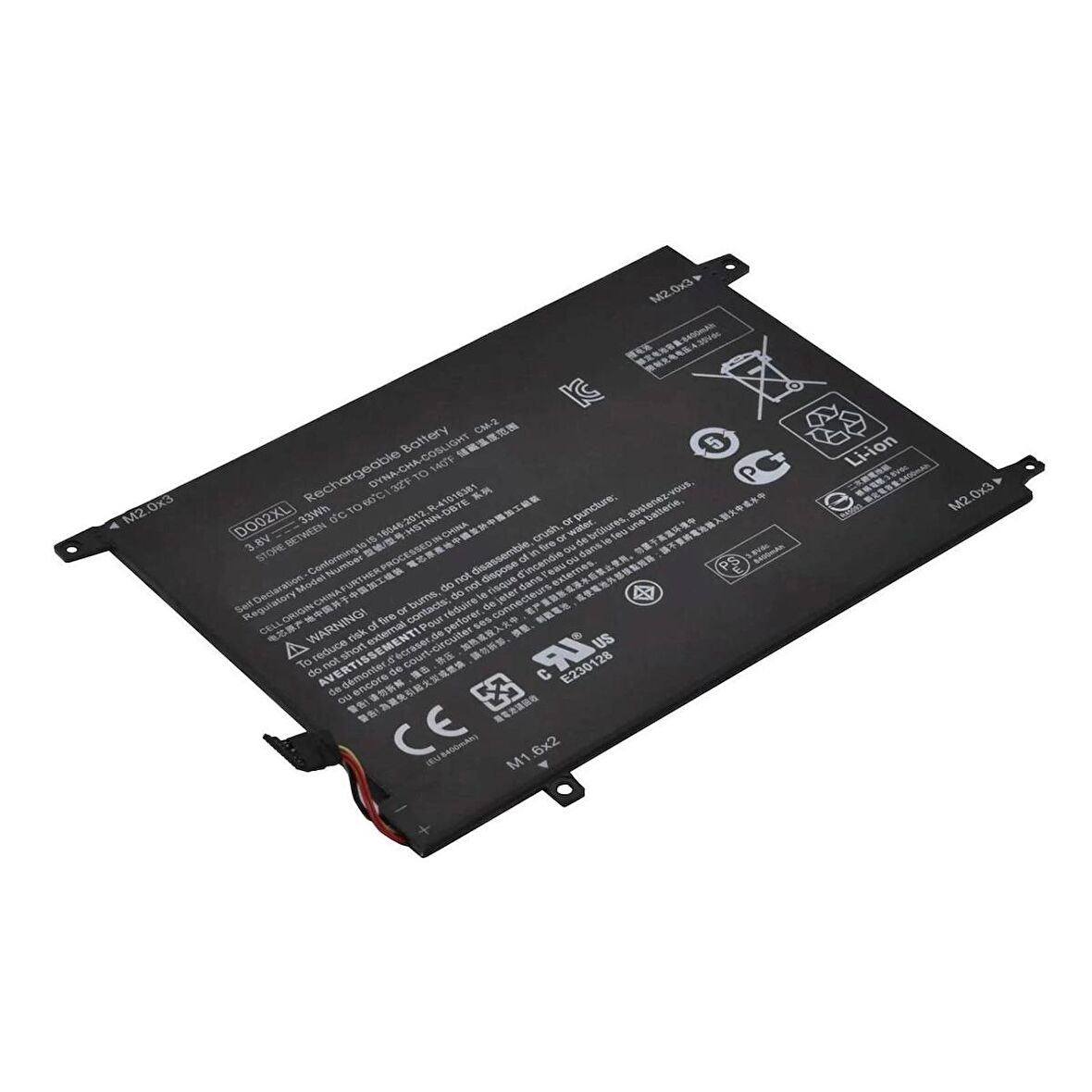 RETRO HP X2 210 G1, DO02XL NOTEBOOK BATARYASI