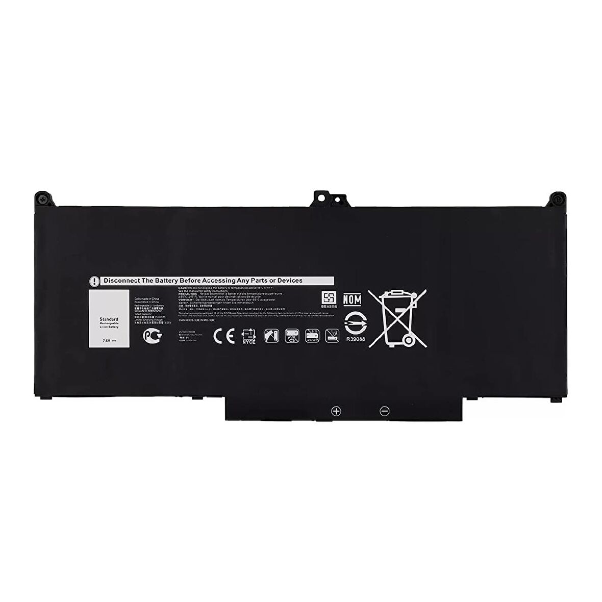 RETRO DELL LATİTUDE 5300, 7300, MXV9V NOTEBOOK BATARYASI - VER.2 - 4 CELL