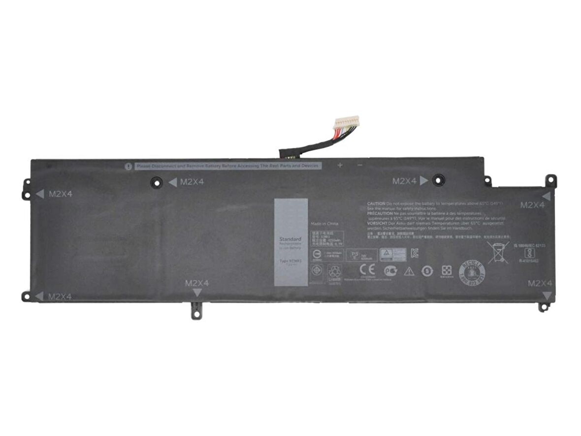 RETRO Dell Latitude 7370, XCNR3 Notebook Bataryası