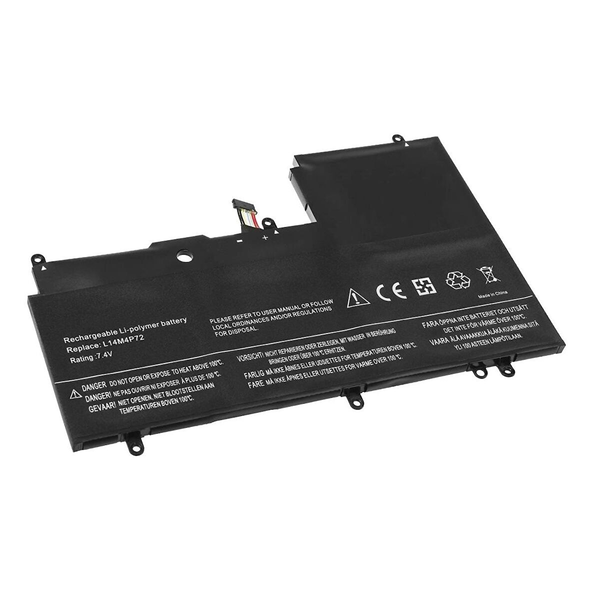 RETRO LENOVO IDEAPAD YOGA 700-14ISK, L14M4P72 NOTEBOOK BATARYASI