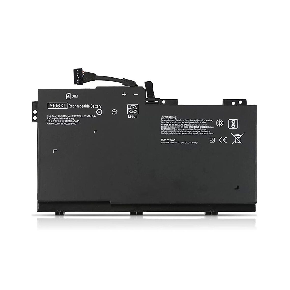 RETRO HP ZBOOK 17 G3 NOTEBOOK BATARYASI - VER.1 (AI06XL)