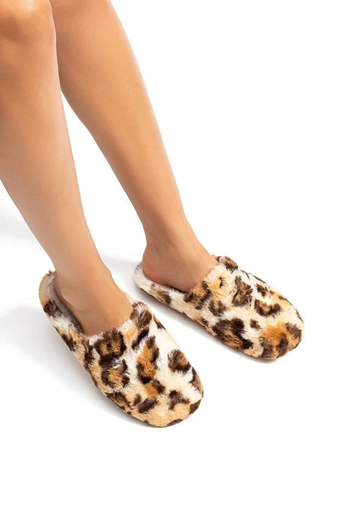 TWİGY EE0070 TW DOLLY LEOPAR KADIN TERLİK 